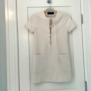 Kendall and Kyle white dress